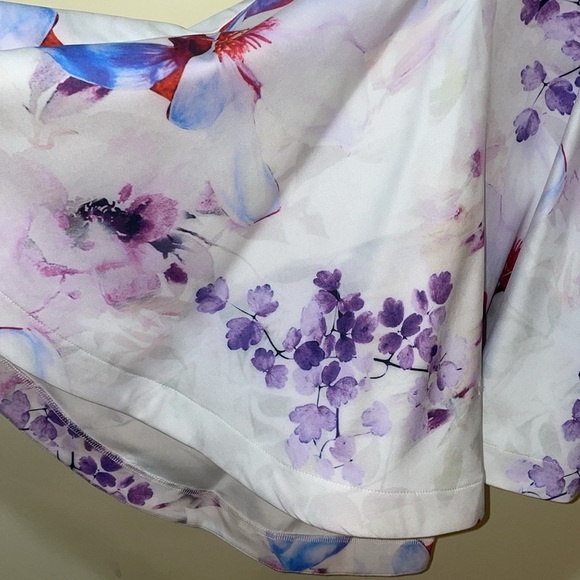 Womens New Windsor Floral Print Backless Dress - Picture 2 of 7